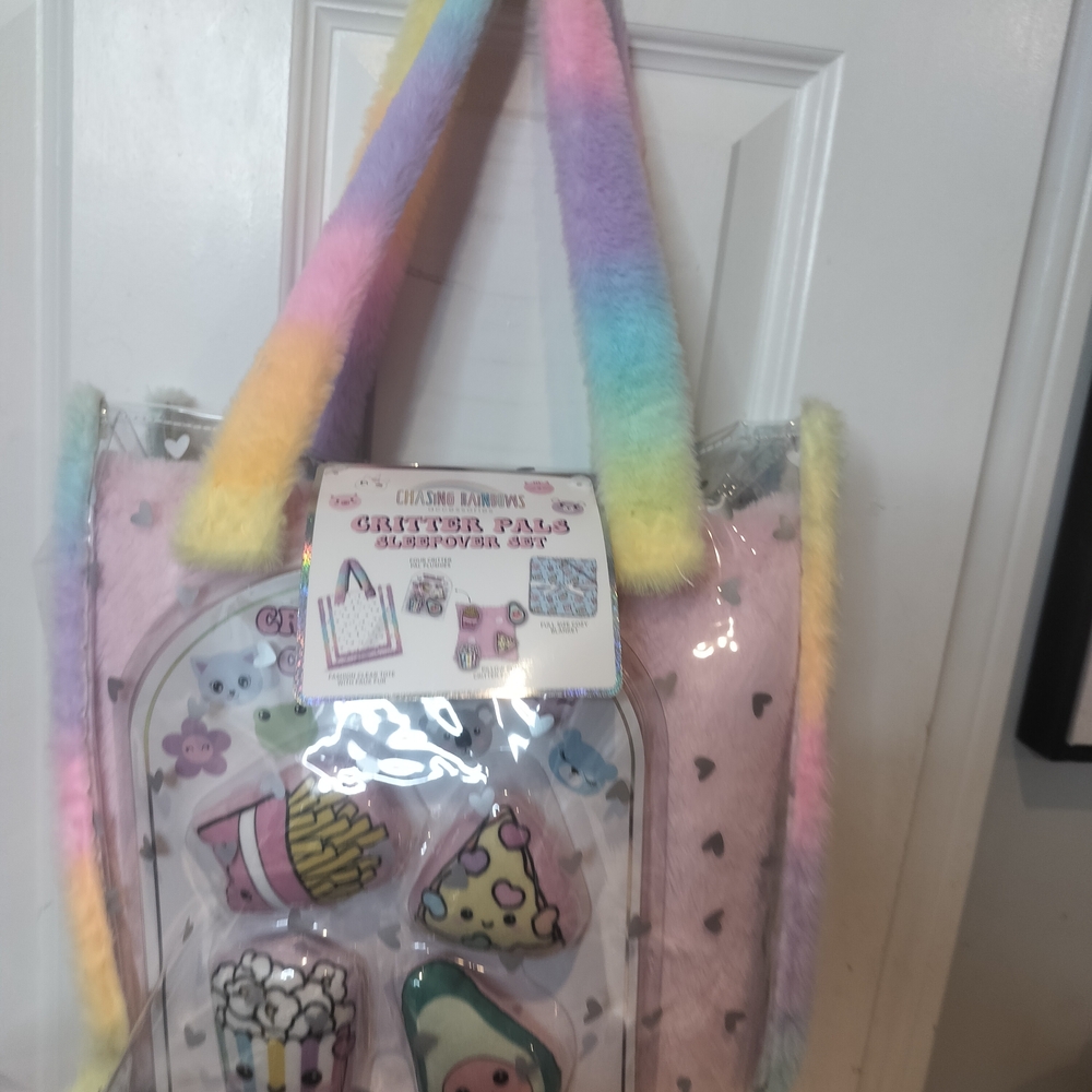 Colorful Kids' Accessory Bag with Fun Designs